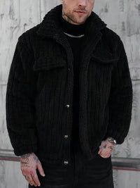 Darnell Textured Fleece Shirt Jacket