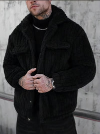 Darnell Textured Fleece Shirt Jacket