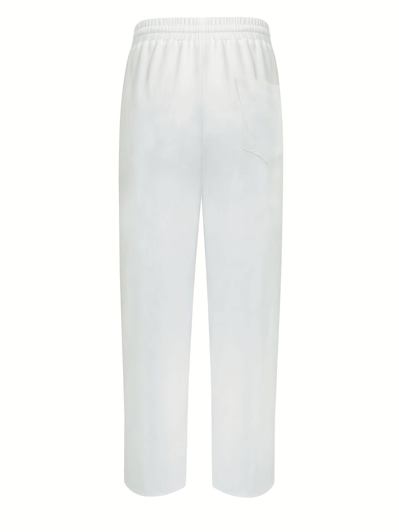 Warren Side Button Drawstring Trousers_7