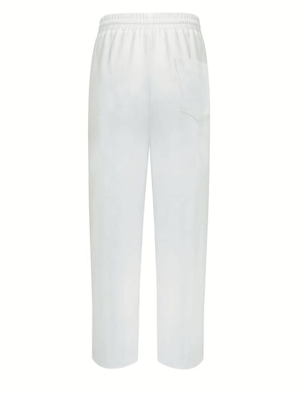 Warren Side Button Drawstring Trousers_7