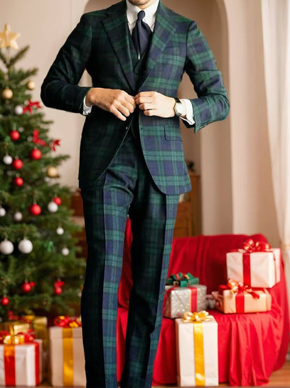 Wade Check Three Piece Suit_4