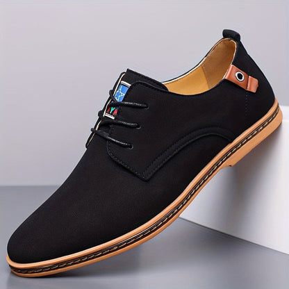 Norwood Suede Lace Up Derby Shoes_3