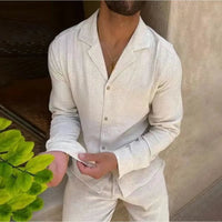 Sebastian Camp Collar Shirt and Trouser Set