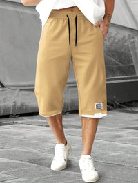 Ogden Split Hem Drawstring Shorts