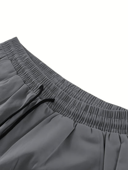 Ogden Split Hem Drawstring Shorts_10