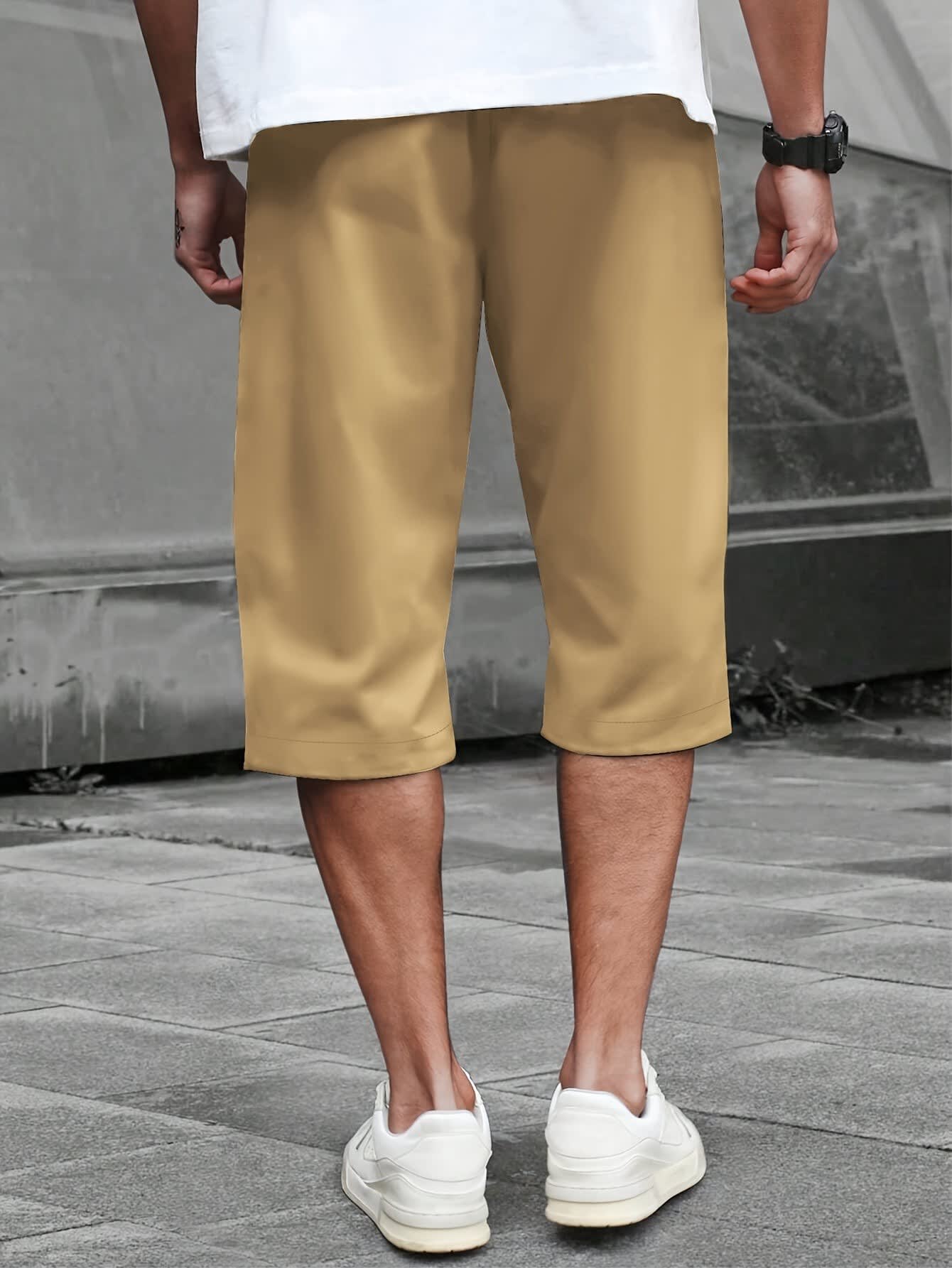 Ogden Split Hem Drawstring Shorts_7