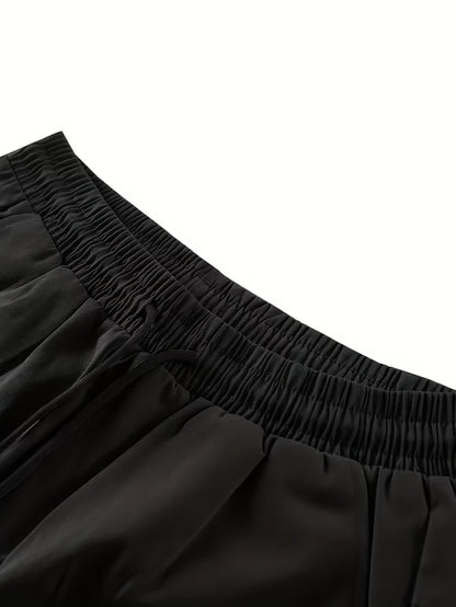 Ogden Split Hem Drawstring Shorts_9