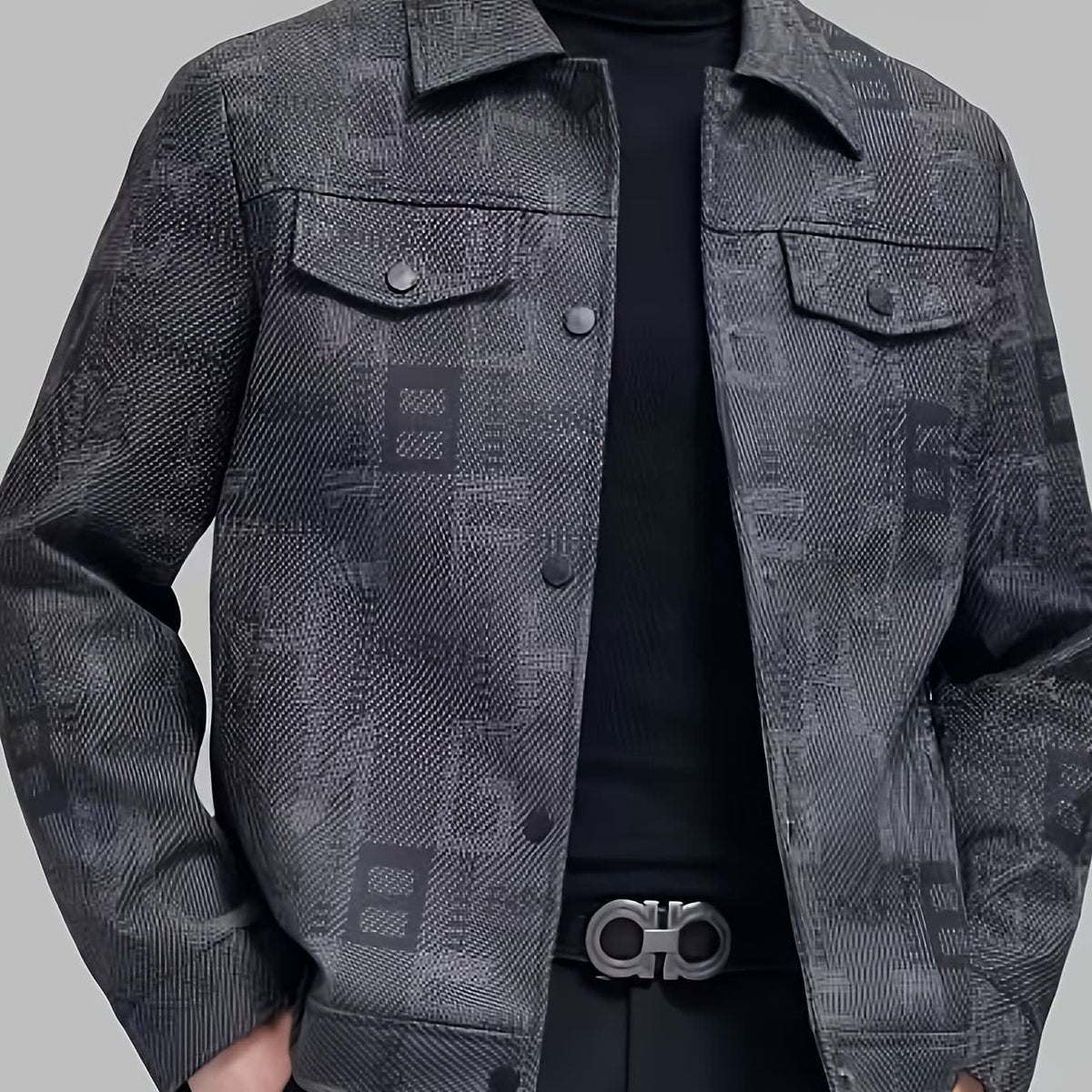 Coulter All Over Print Trucker Jacket