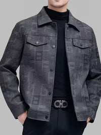Coulter All Over Print Trucker Jacket