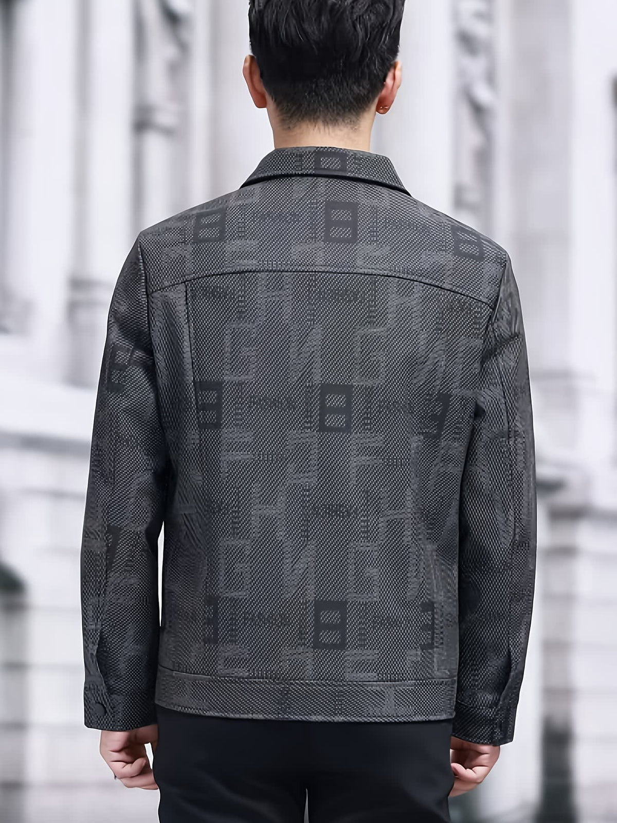 Coulter All Over Print Trucker Jacket