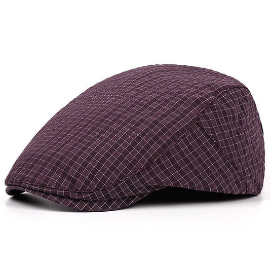 Remus Fine Check Flat Cap_1