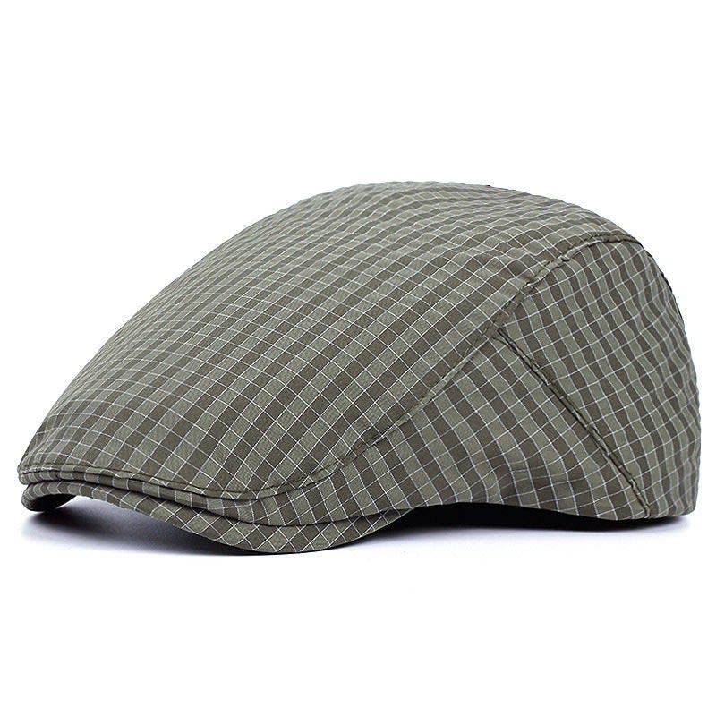 Remus Fine Check Flat Cap