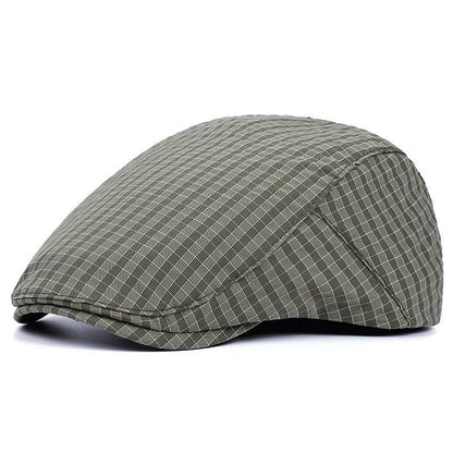 Remus Fine Check Flat Cap_2