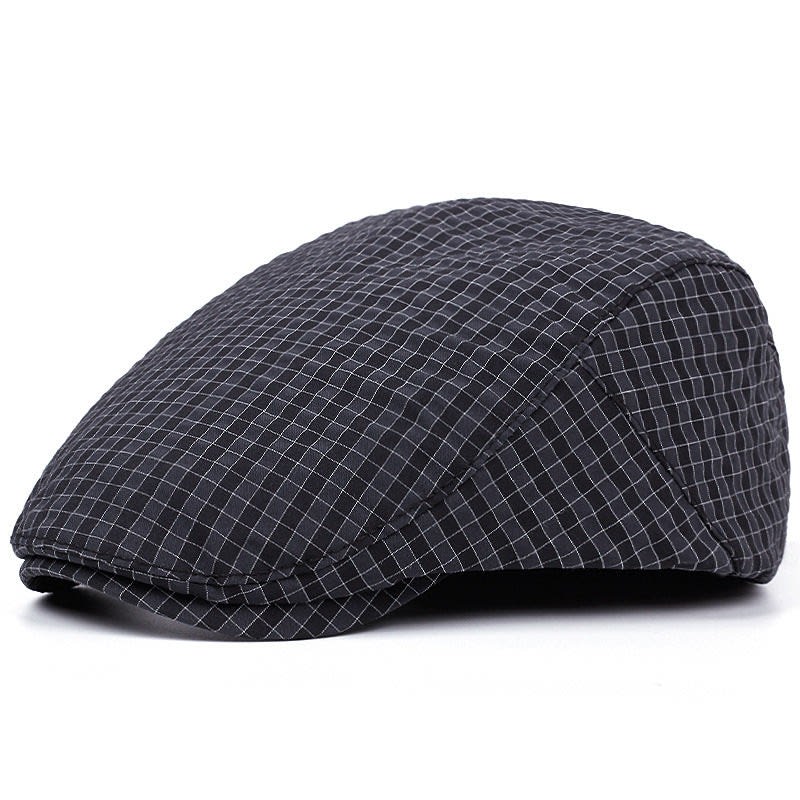 Remus Fine Check Flat Cap
