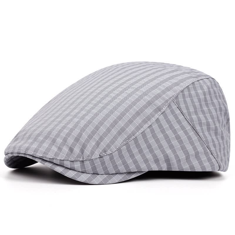 Remus Fine Check Flat Cap