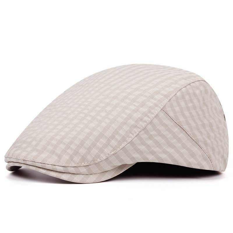 Remus Fine Check Flat Cap