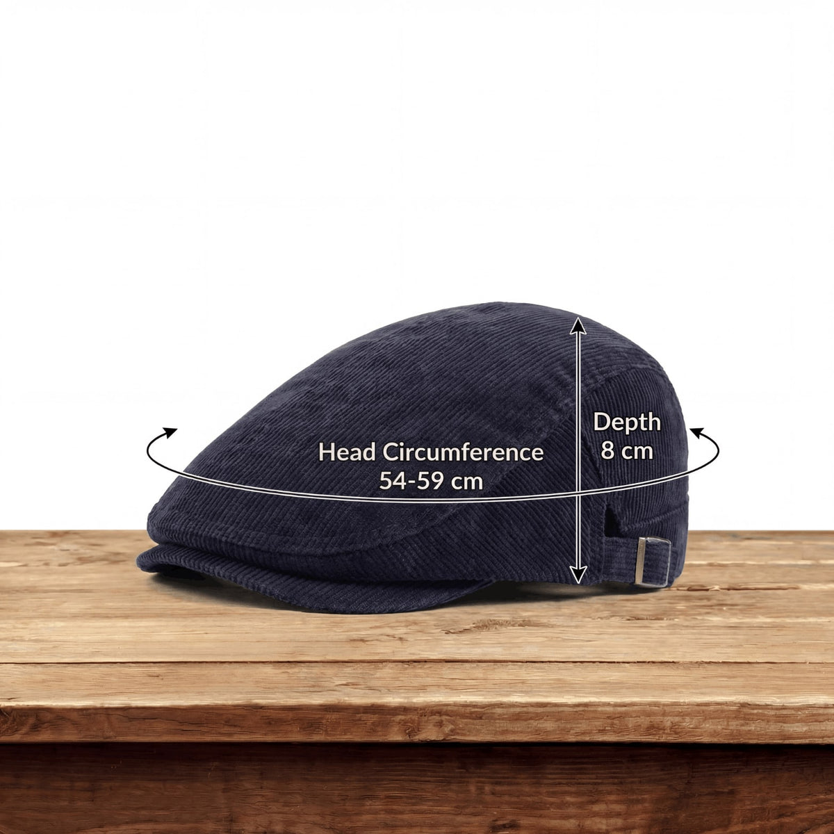 Shaun Corduroy Flat Cap
