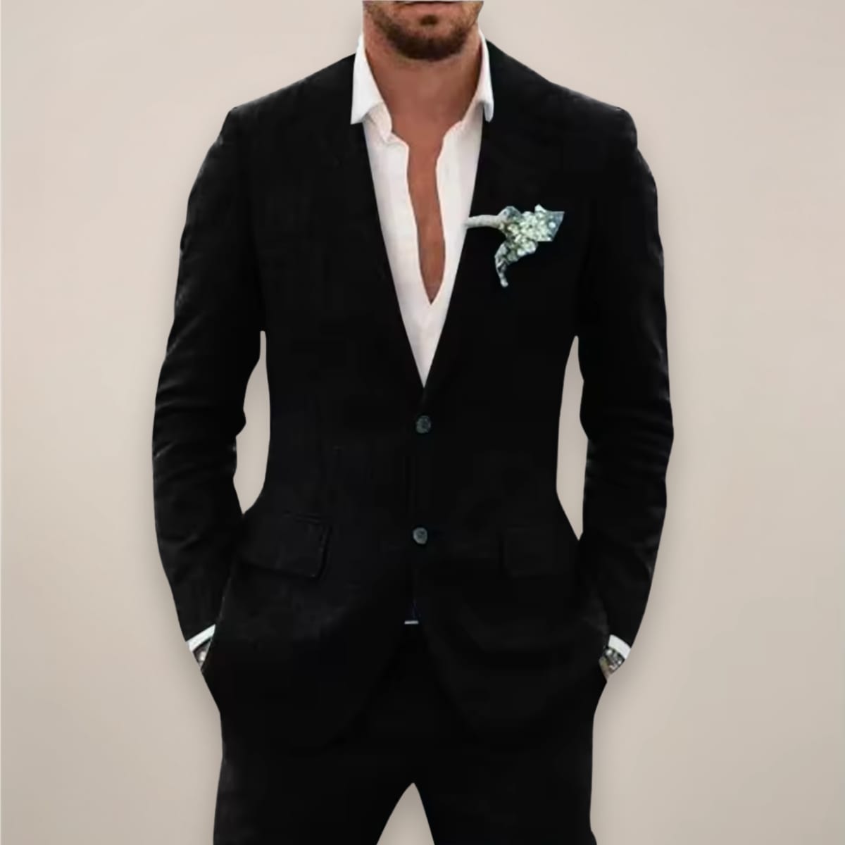 Camden Notch Lapel Two Piece Suit_2