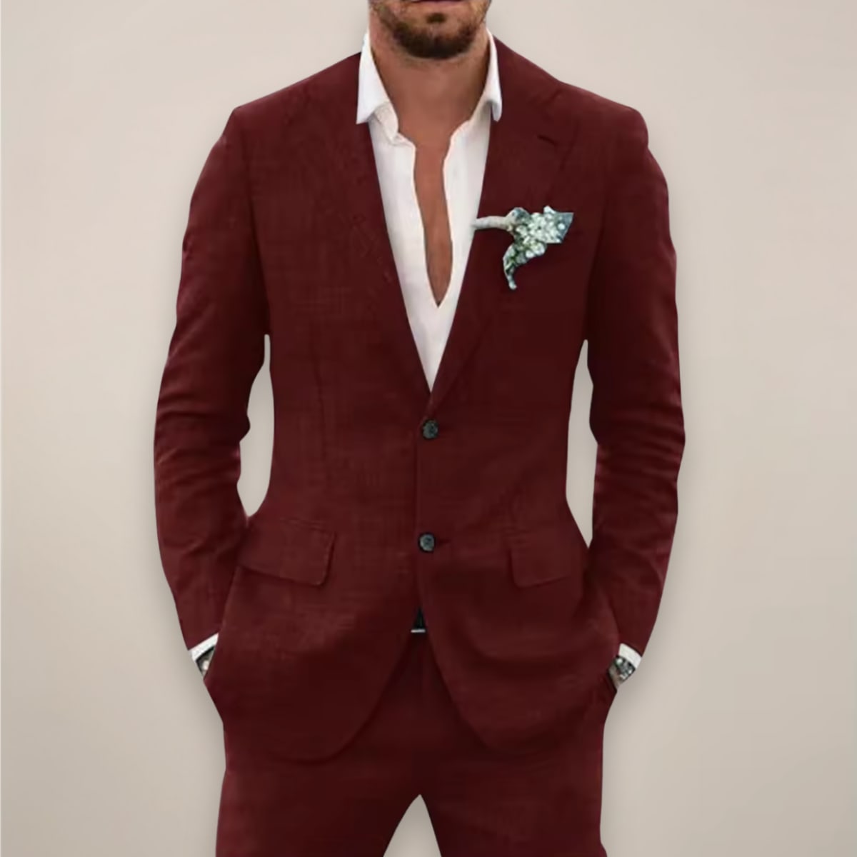 Camden Notch Lapel Two Piece Suit_5