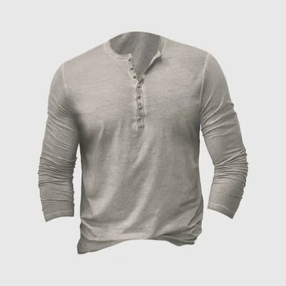 Harlan Long Sleeve Henley Shirt_3