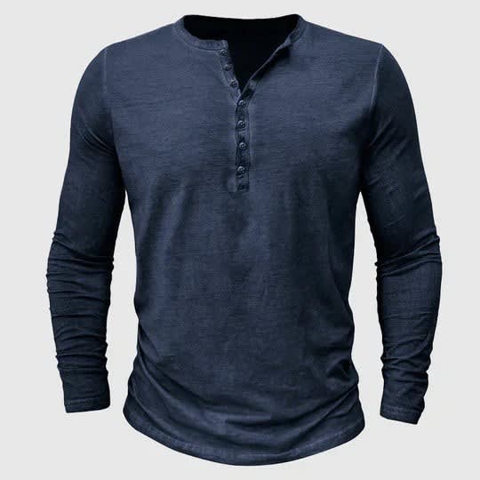 Harlan Long Sleeve Henley Shirt_6