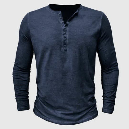 Harlan Long Sleeve Henley Shirt_6