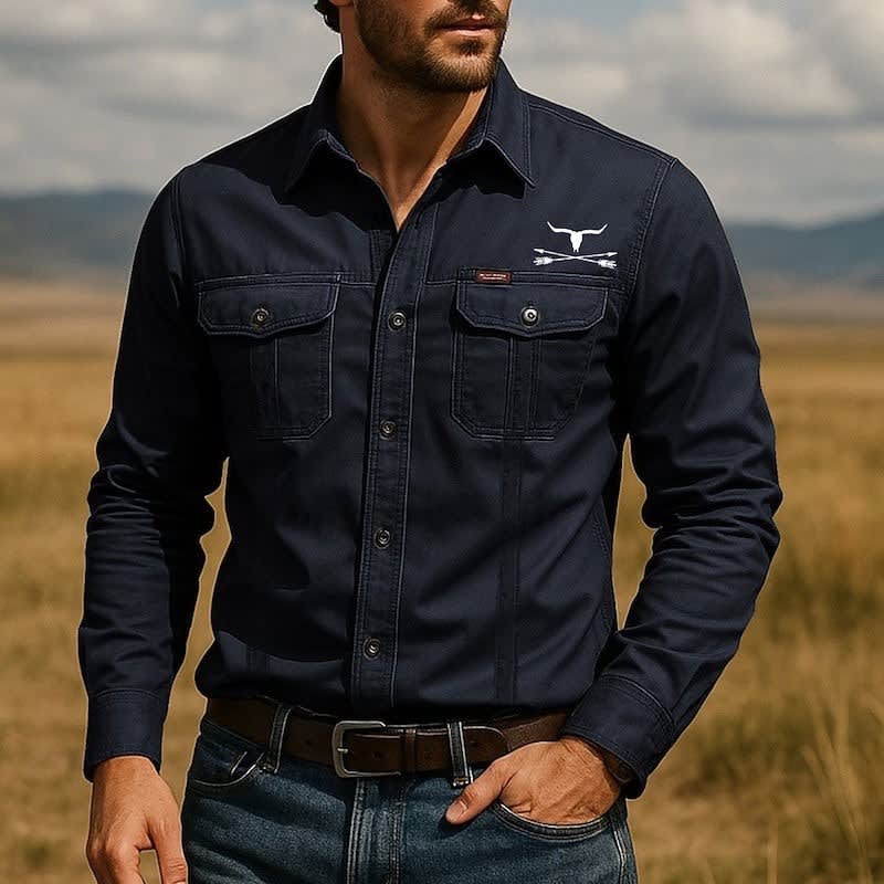 Horatio Washed Western Utility Shirt_4