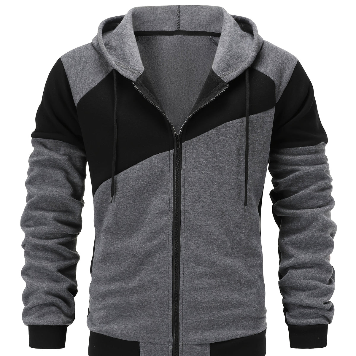 Guthrie Color Block Zip Up Hoodie
