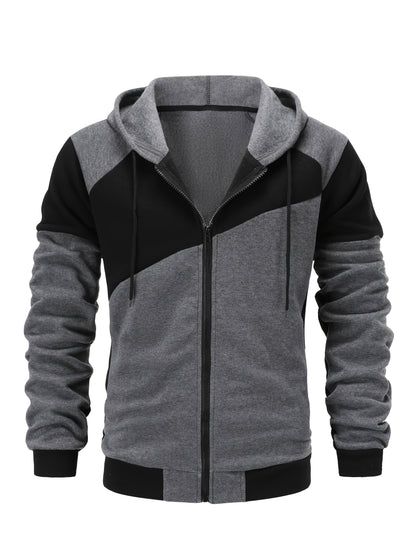 Guthrie Color Block Zip Up Hoodie_11