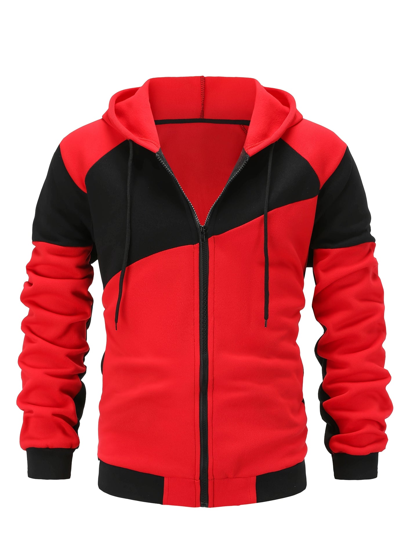 Guthrie Color Block Zip Up Hoodie_2
