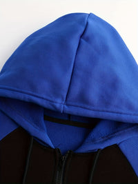 Guthrie Color Block Zip Up Hoodie