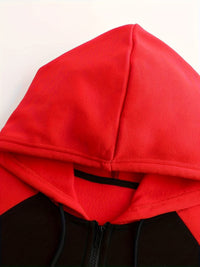 Guthrie Color Block Zip Up Hoodie