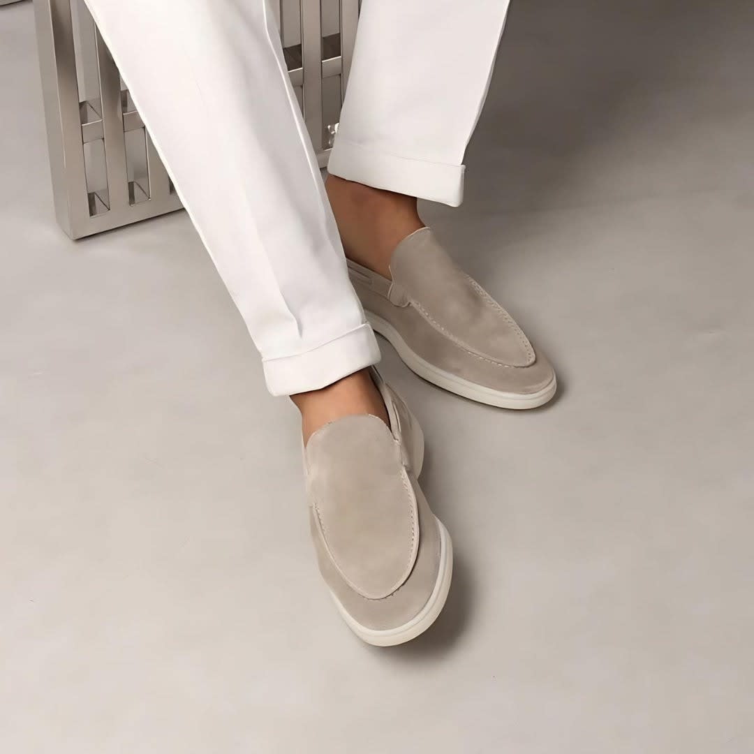 Winslow Suede Slip On Loafers_4