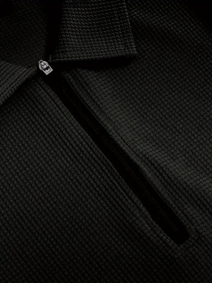 Garland Waffle Knit Half Zip Top And Trousers Set_15