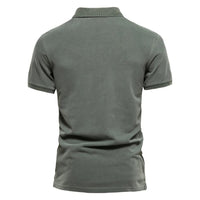 Spencer Washed Pique Short Sleeve Polo